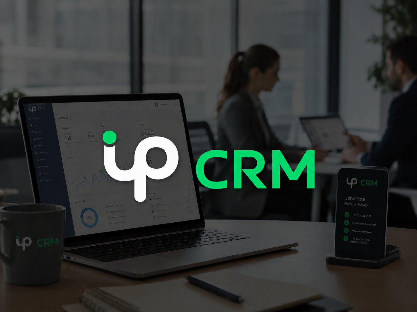 identUP CRM: Dijital Kartvizit ve Lead Yönetimi