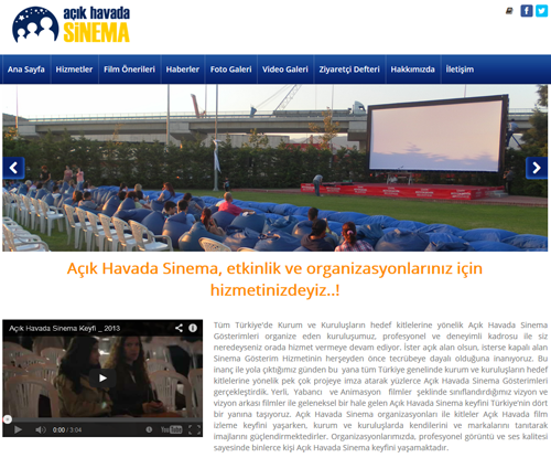 Acikhavadasinema.com Yayında