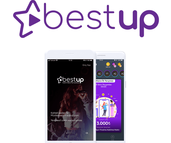 Bestup App startup projesinde backend yazılımları, analiz ve api geliştirmeleri ile bulunduk